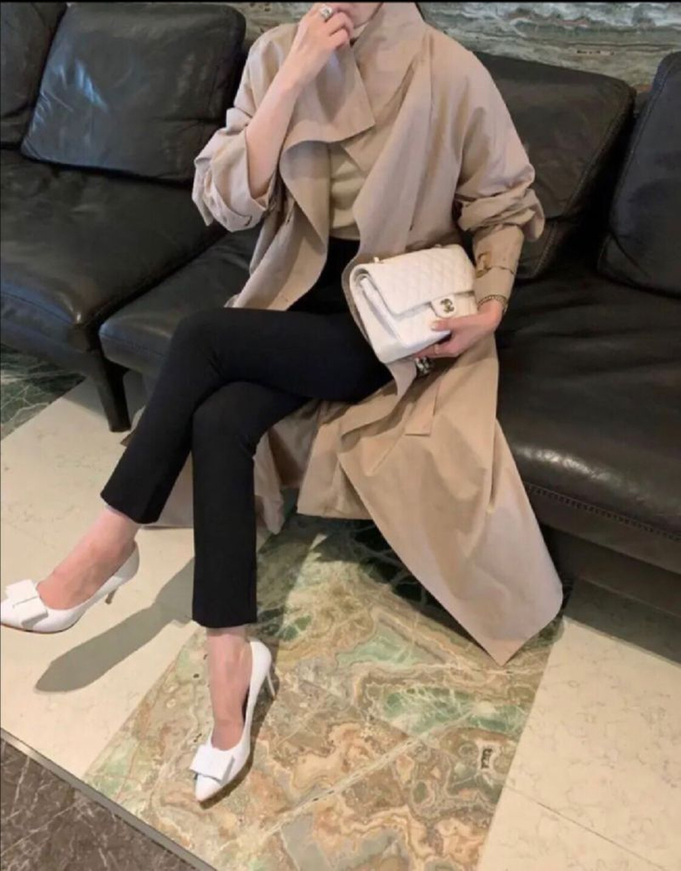 바이씨니 제작 하이넥 트렌치 베이지 Free 오리지널 새상품 판매합니다!!--3