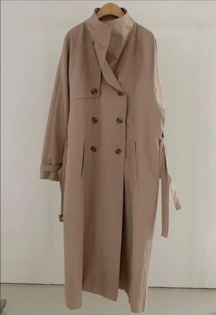 바이씨니 제작 하이넥 트렌치 베이지 Free 오리지널 새상품 판매합니다!!--9