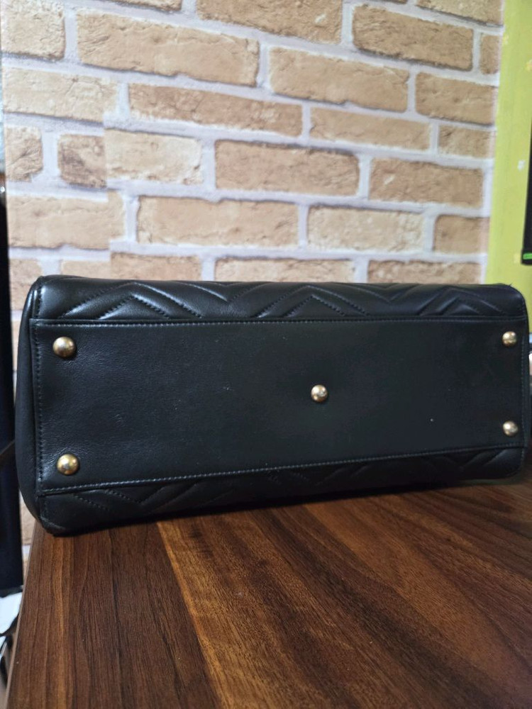 구찌 GG마몽 마틀라세 탑핸들 크로스백--4