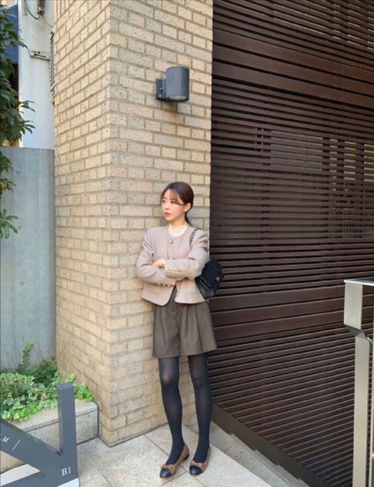 [판매] 바이씨니 제작 울반바지 브라운 free 미개봉--4