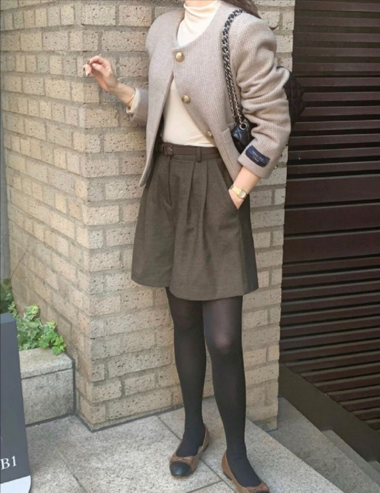 [판매] 바이씨니 제작 울반바지 브라운 free 미개봉--7