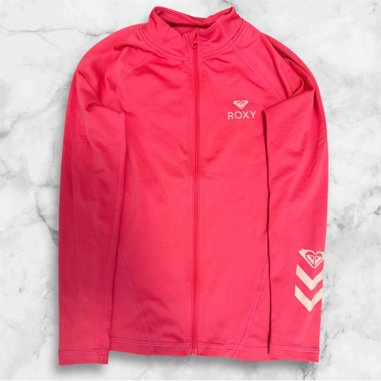 록시(ROXY) 레쉬가드 집업수영복 상의 10 M 사이즈 9-10-11세--0