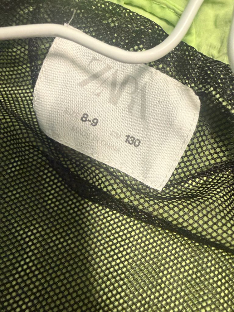 자라 키즈 바람막이 후드 자켓 / 바스락 점퍼 130--3