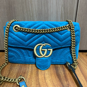 구찌 마몬트 벨벳 블루