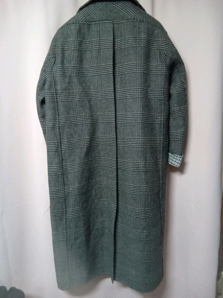 시스템 울트위드 체크 코트,춘추--4