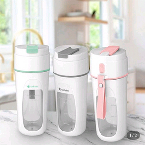 무선 휴대용 블렌더 1인용 미니 블렌더 쉐이크 텀블러 충전 믹서기.새상품~