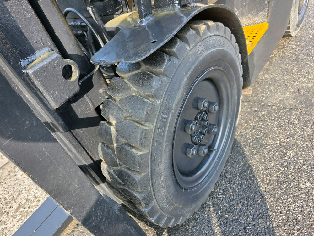 제값 다하는 두산 2.5톤 중고지게차,무넘버 디젤지게차 980만원 판매--1