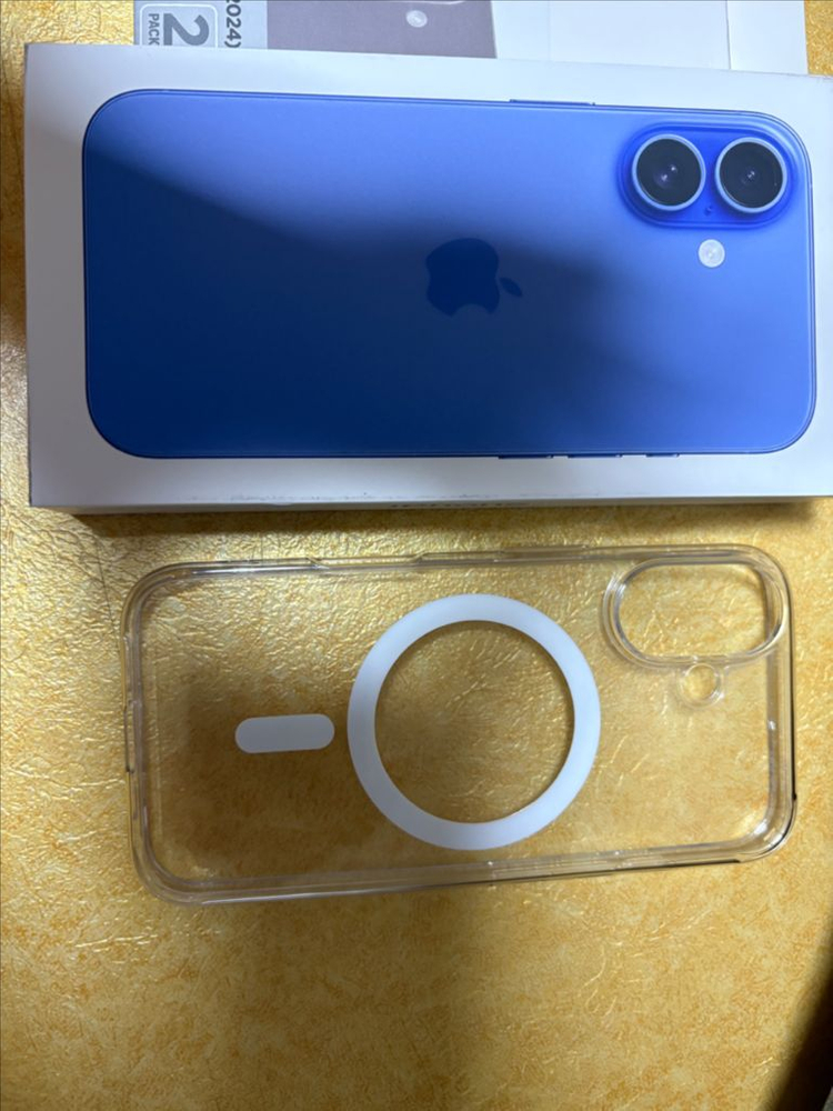 자급제 아이폰16 울트라마린 256 기가 +케이스+필름 싸게판매--1