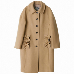 debb 뎁 러플 코트 M사이즈