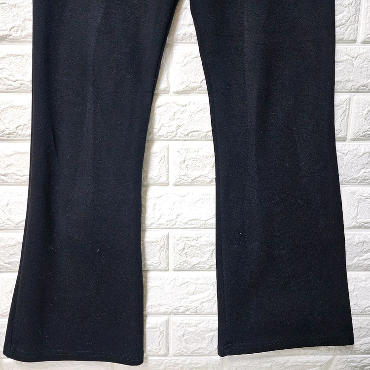 부츠컷 트레이닝바지--1