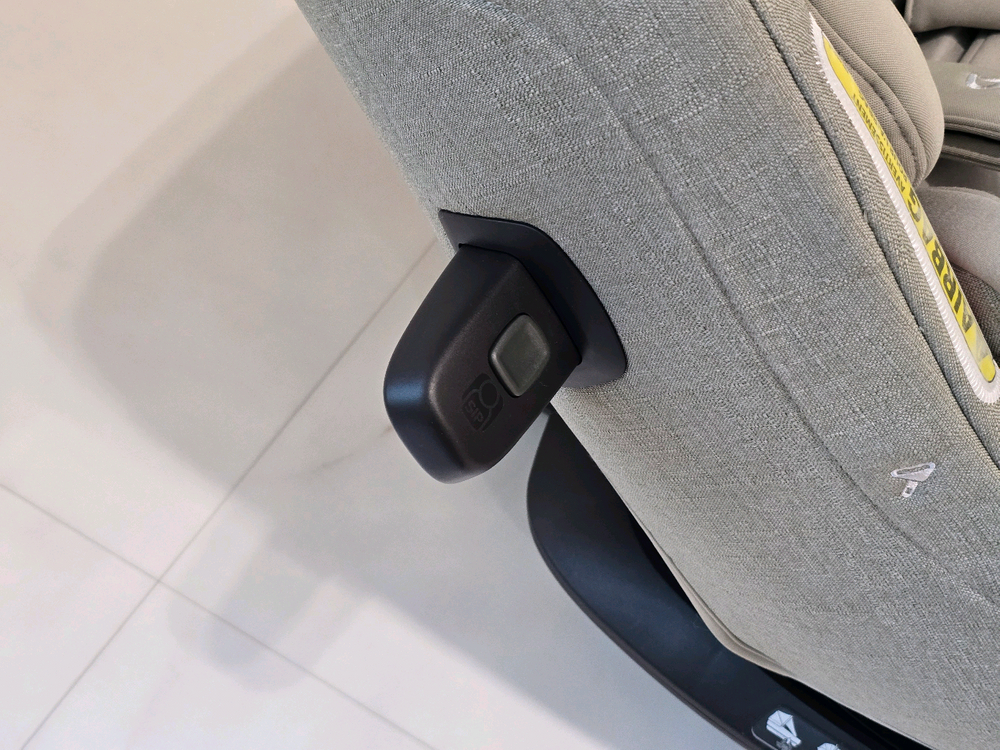 뉴나 토들넥스트 아이사이즈 360도 회전 카시트 상태좋음--2