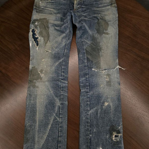 디스퀘어드 빈티지 런웨이 더티진 48