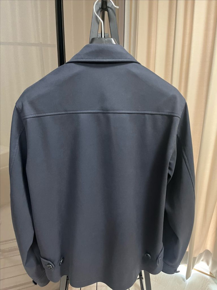 아페쎄 / shores 가죽자켓 네이비 / M--2