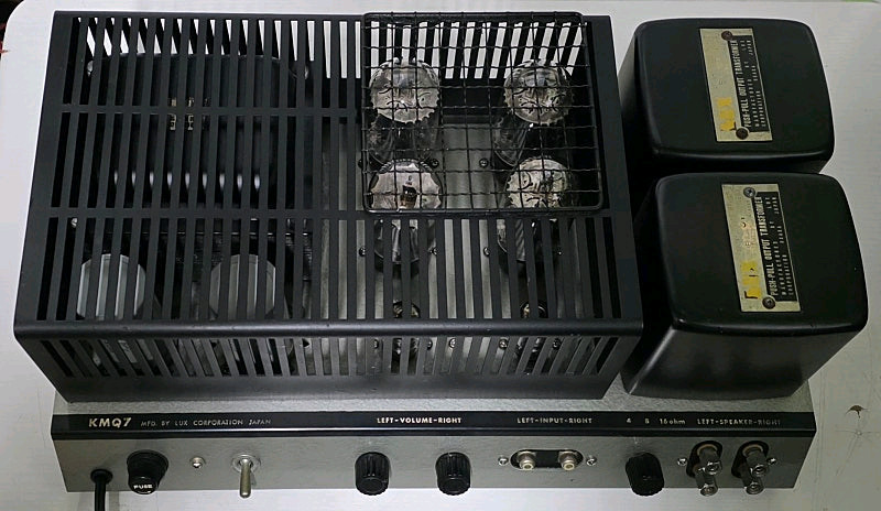 럭스만 KMQ7 진공관 파워앰프 이미지