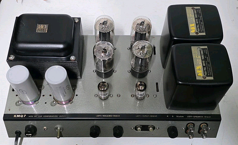 럭스만 KMQ7 진공관 파워앰프 이미지