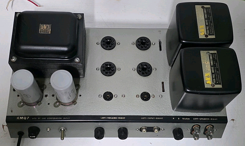 럭스만 KMQ7 진공관 파워앰프 이미지