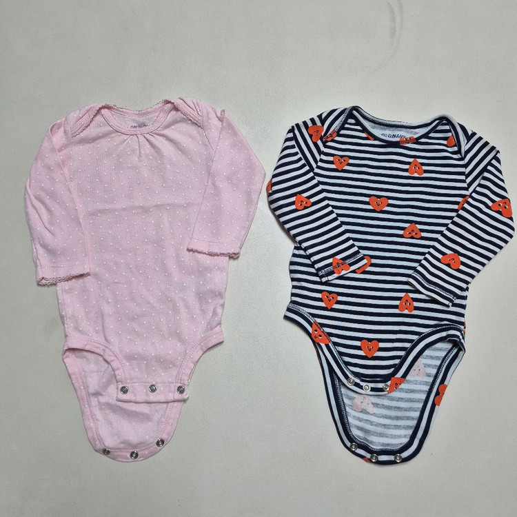 신생아 바디수트 6벌 세트 이미지