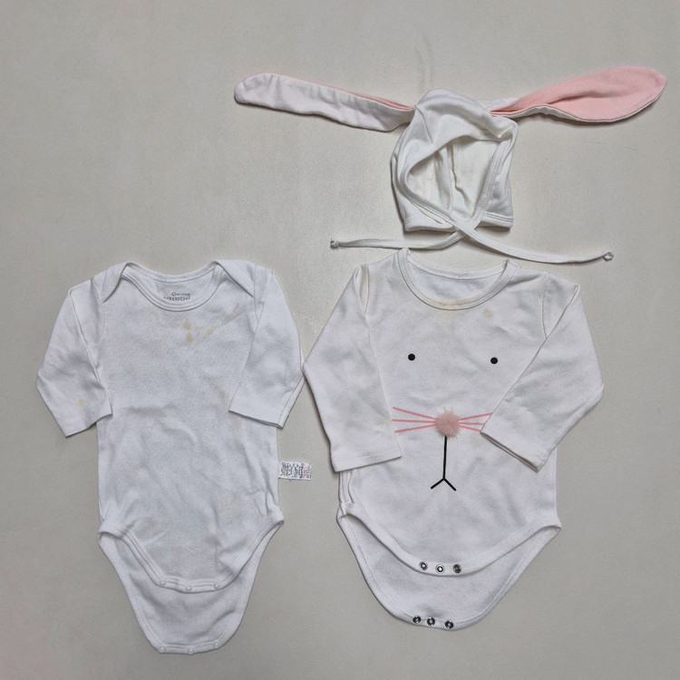 신생아 바디수트 6벌 세트 이미지