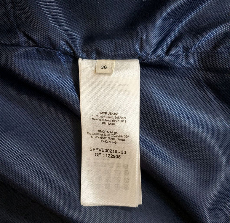 산드로 금장단추 트위드형 자켓36 새옷수준--9