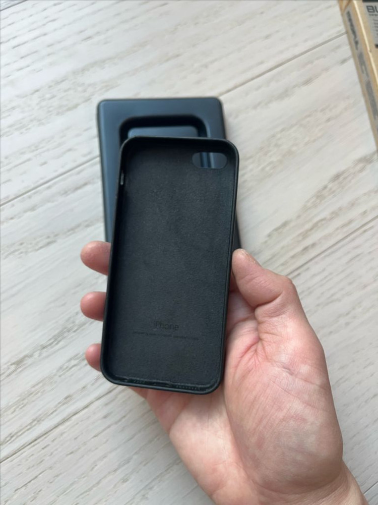 아이폰 SE 1세대 5 5S용 정품 가죽케이스 미사용--1