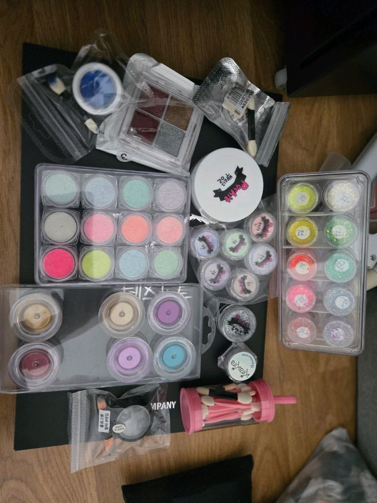 네일아트 재료 세트 + UV램프 이미지