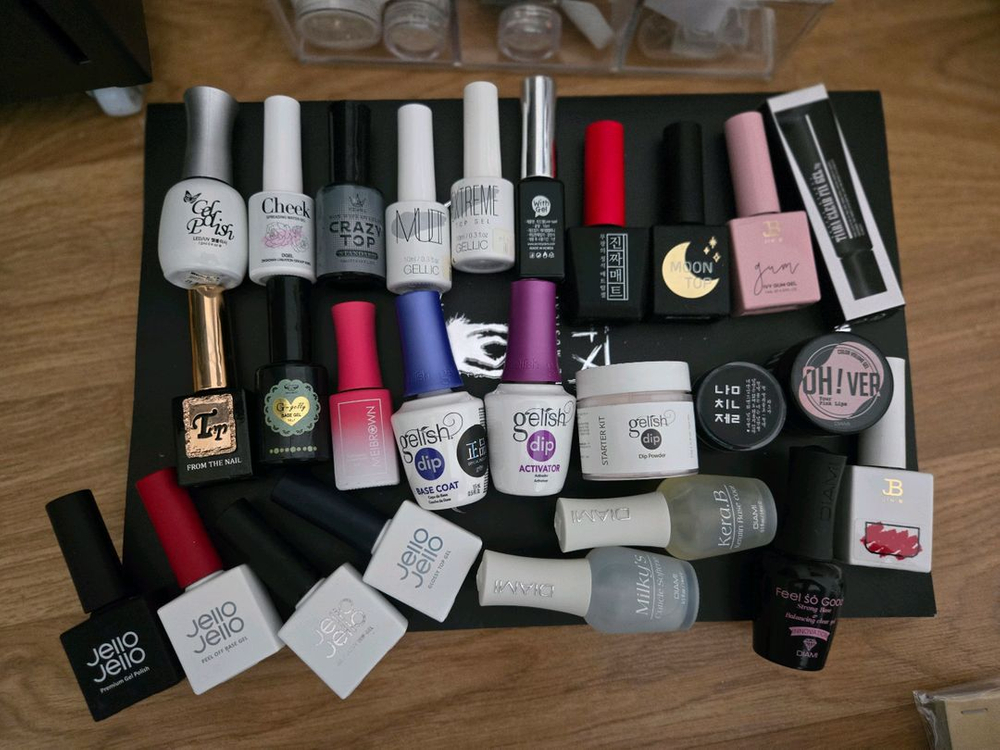 네일아트 재료 세트 + UV램프 이미지