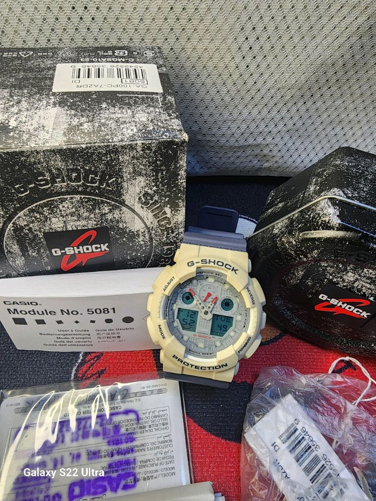 지샥 G-SHOCK GA-100PC-7A2DR--1