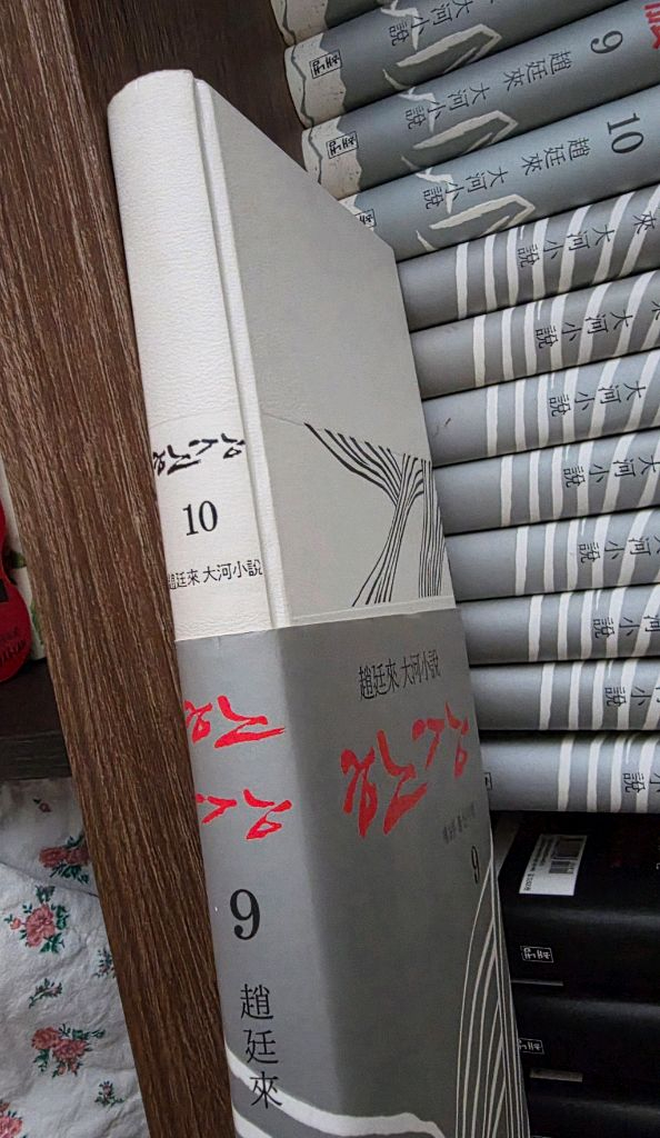 조정래 한강 1-8권, 10권 팝니다. 이미지