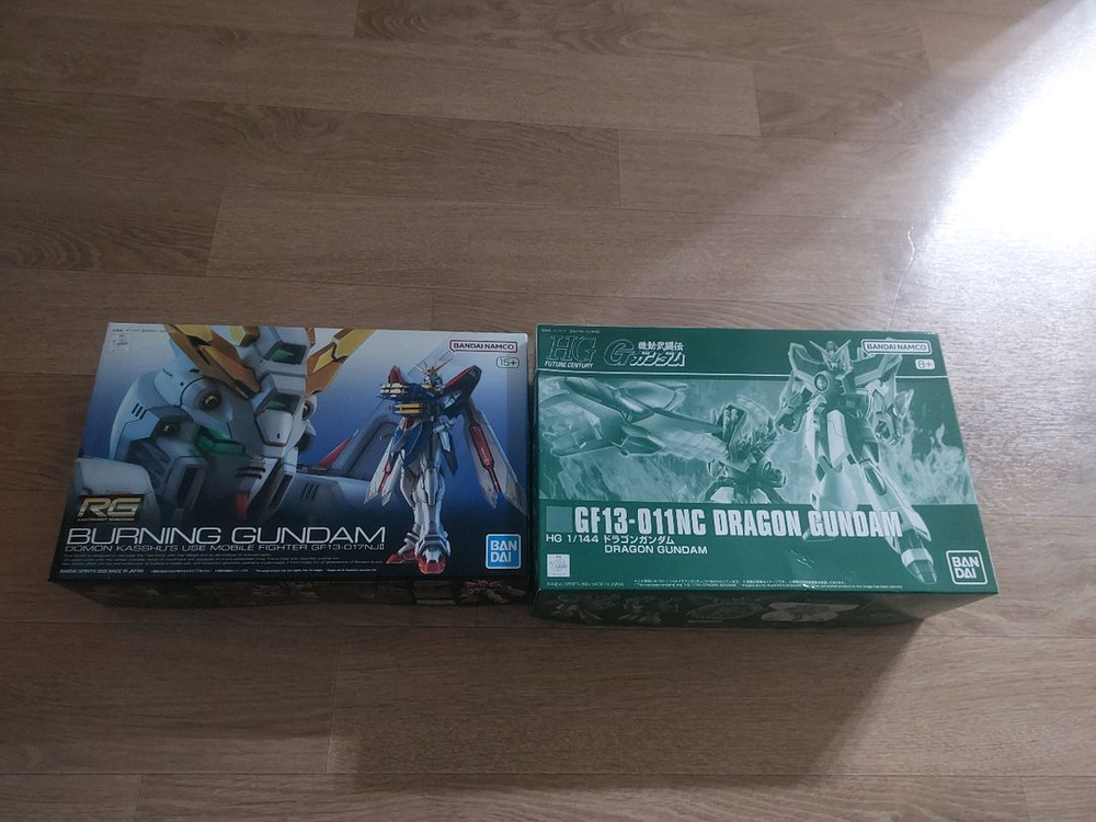 rg 버닝건담 hg 드래곤건담 팔아요--1
