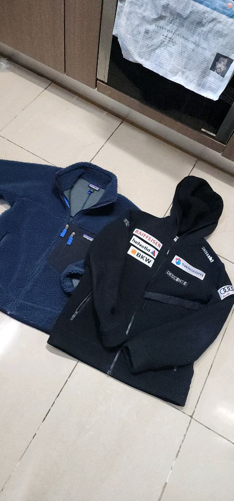 파타고니아 레트로 플리스자켓 95/ 데상트 아우디 레플리카 플리스자켓 95--1