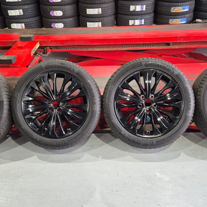 K8 순정 19인치 블랙 휠타이어 세트 판매 올웨더타이어