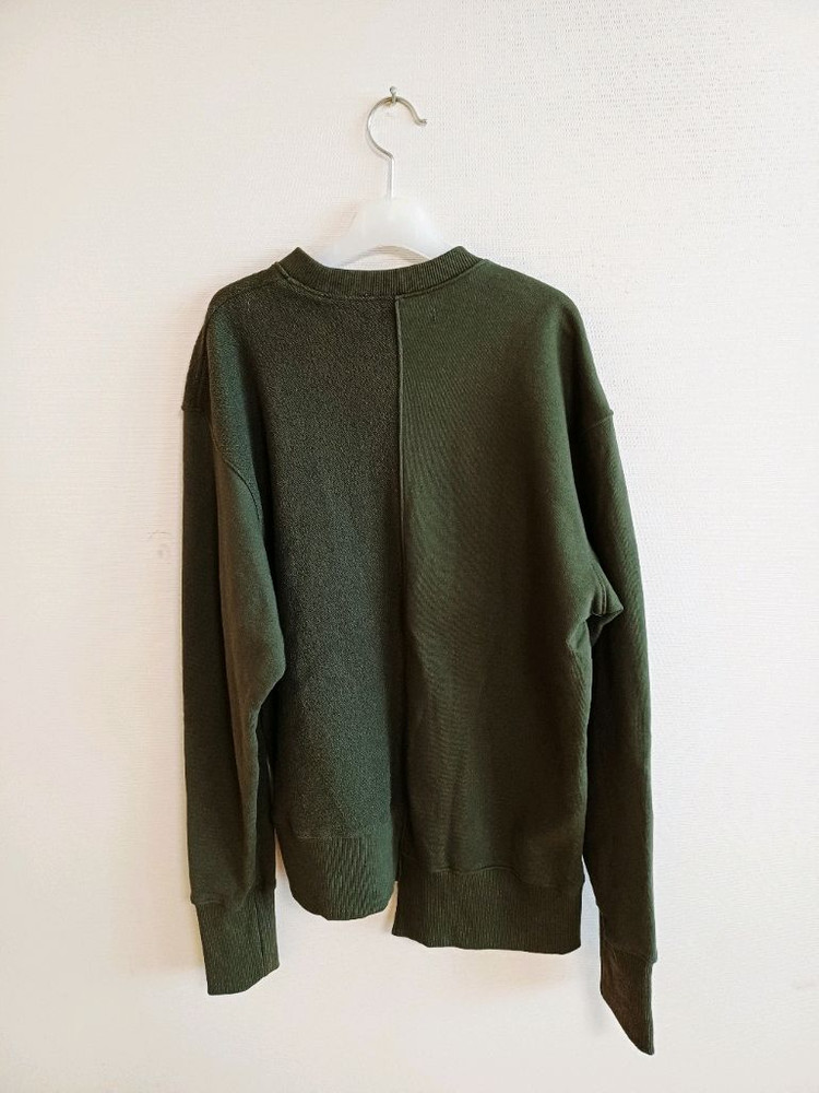 미착용 노앙 언발란스 스웻셔츠 카키L 판매합니다 이미지