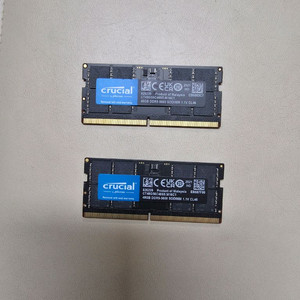 크루셜 DDR5 5600 CL46 96GB (48GB 2) SODIMM 노트북용 판매