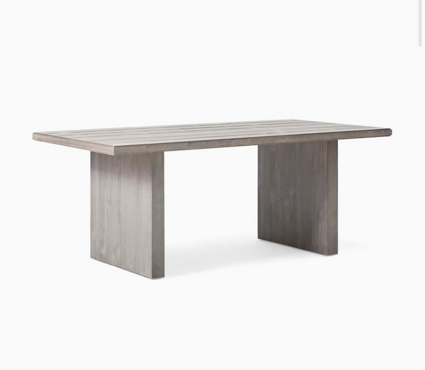 웨스트엘름 West Elm 미국 정품 원목 6인용 다이닝테이블 / 상태 좋음 이미지