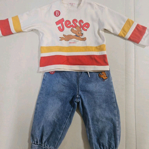 베베드피노 상하복110.100