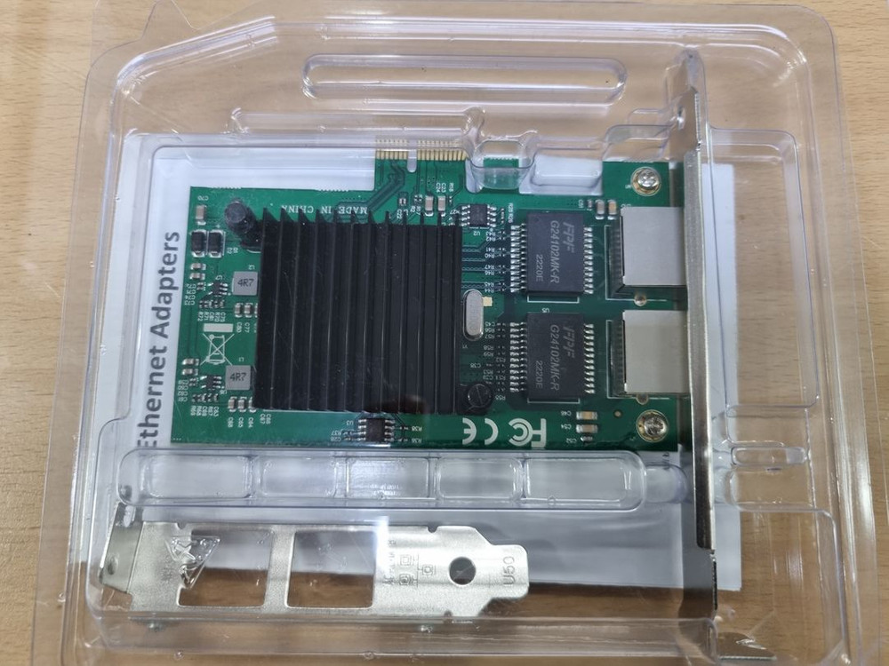 NEXTU 1G 듀얼포트 PCI-Express 랜카드 (3개 2.5만원 택포)--2