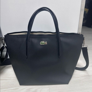 라코스테 크로스백 토트백 블랙