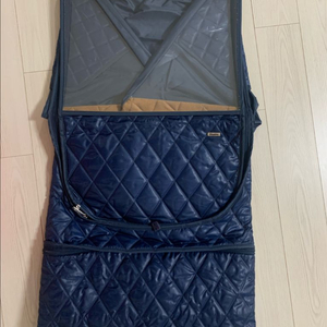 마니또 퀼팅 유모차 방한커버 네이비