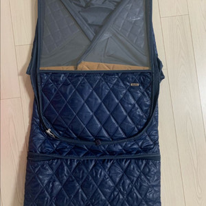 마니또 퀼팅 유모차 방한커버 네이비