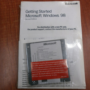 Windows 98 SE 영문 .윈도우98 세컨드에디션