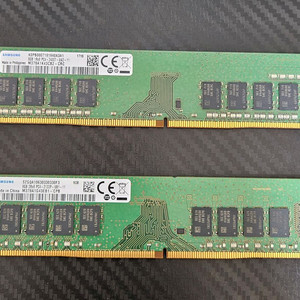삼성 ddr4 2133, 2400 8x2 16gb 판매합니다.