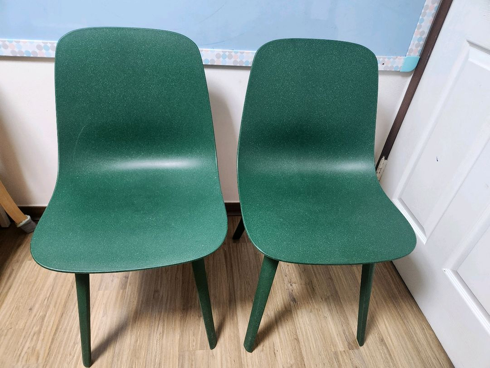 이케아 오드르게 의자 그린--1