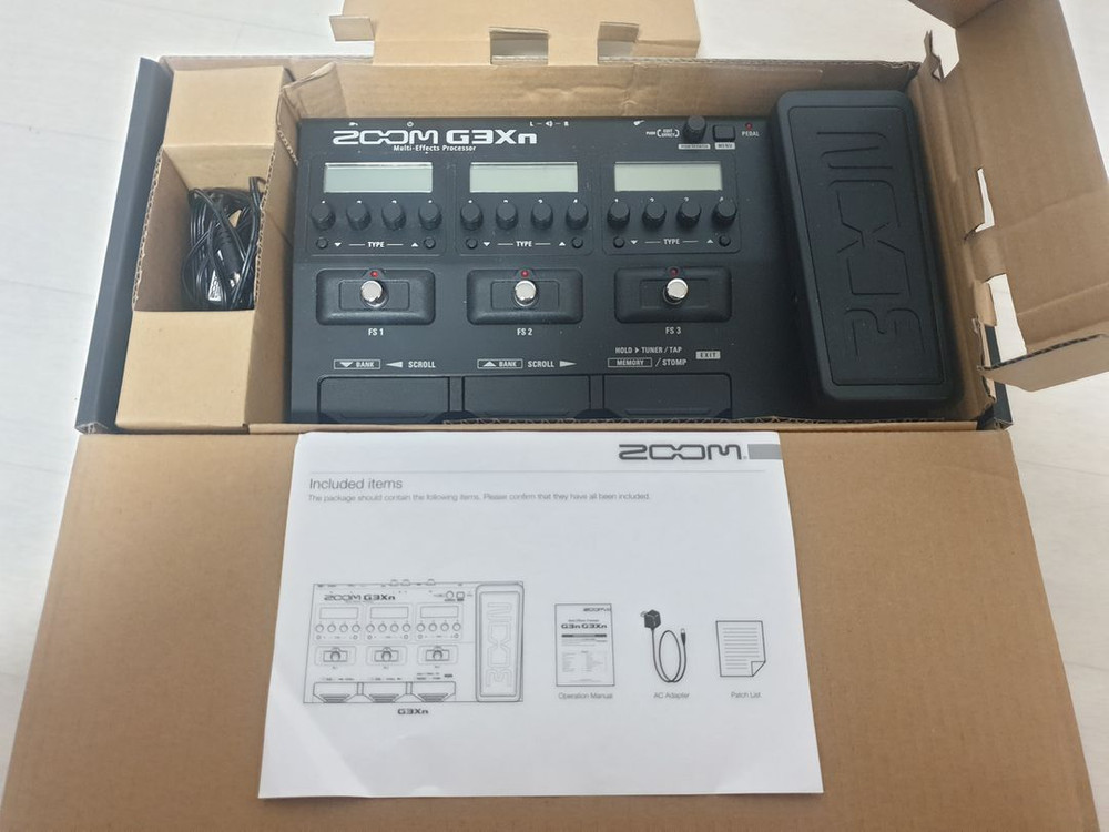 [풀박스/A급] ZOOM G3Xn 기타 멀티 이펙터--1