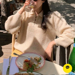 런던레이스 카라 퍼프니트 이미지