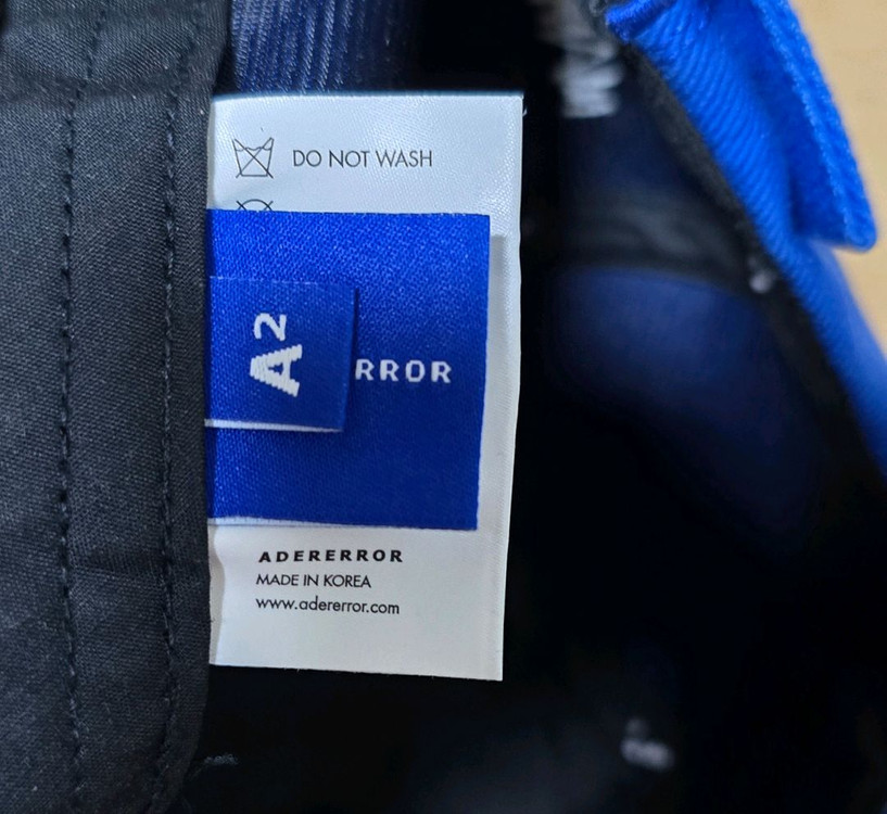 아더에러 트윈 하츠 로고 캡 블루 A2--6