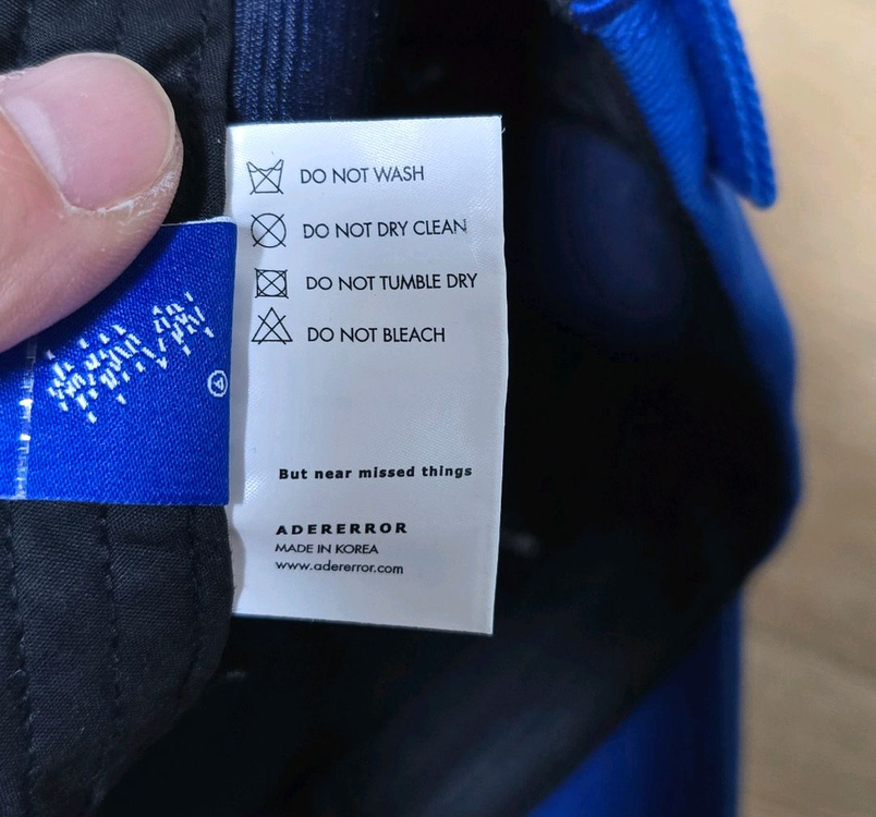 아더에러 트윈 하츠 로고 캡 블루 A2--7