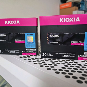 키오시아 EXCERIA PRO G2 NVMe SSD 2TB 미개봉