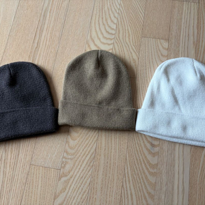 니트 소재 비니 3개 일괄 판매