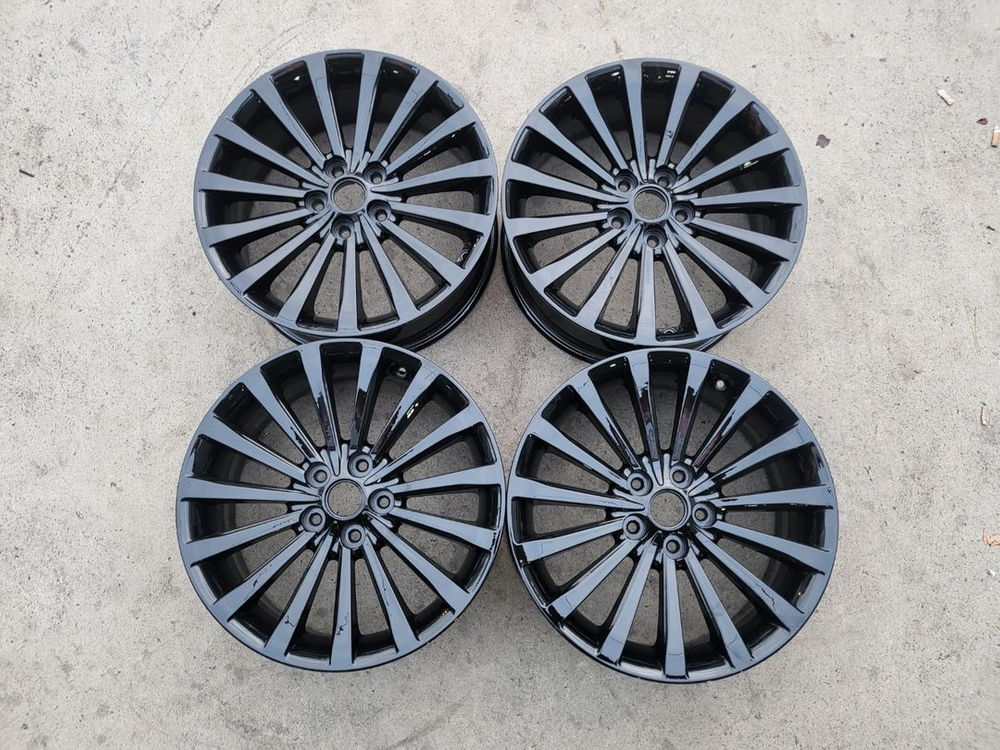 더뉴 K7 18인치 블랙럭셔리 블랙휠 팝니다 / K5 쏘나타 그랜져 이미지