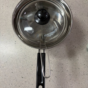 키친플라워 튀김 냄비,채반